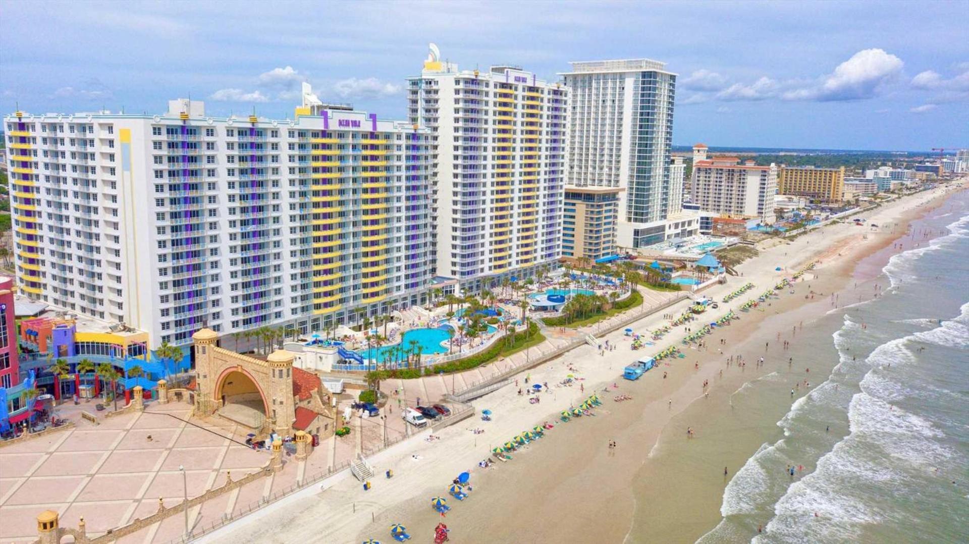 Luxury 10Th Floor 1 Bedroom Condo Direct Oceanfront Wyndham Ocean Walk Resort Daytona Beach | 1006 Eksteriør billede