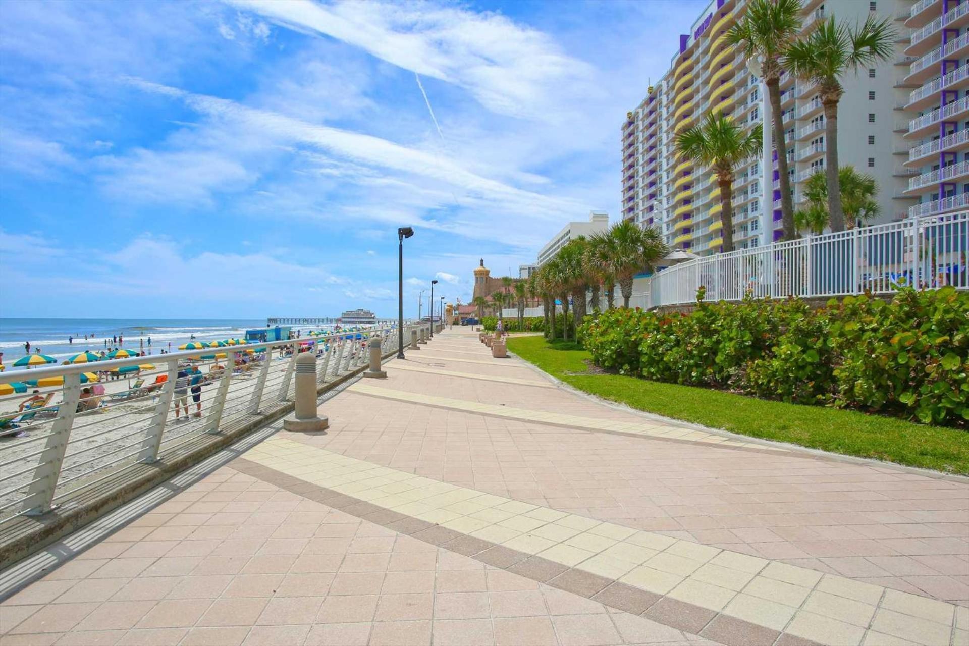 Luxury 10Th Floor 1 Bedroom Condo Direct Oceanfront Wyndham Ocean Walk Resort Daytona Beach | 1006 Eksteriør billede