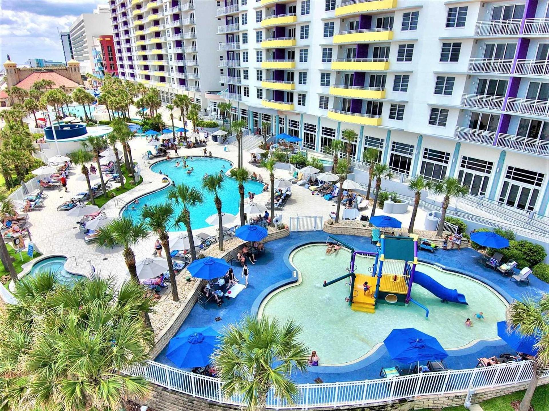 Luxury 10Th Floor 1 Bedroom Condo Direct Oceanfront Wyndham Ocean Walk Resort Daytona Beach | 1006 Eksteriør billede